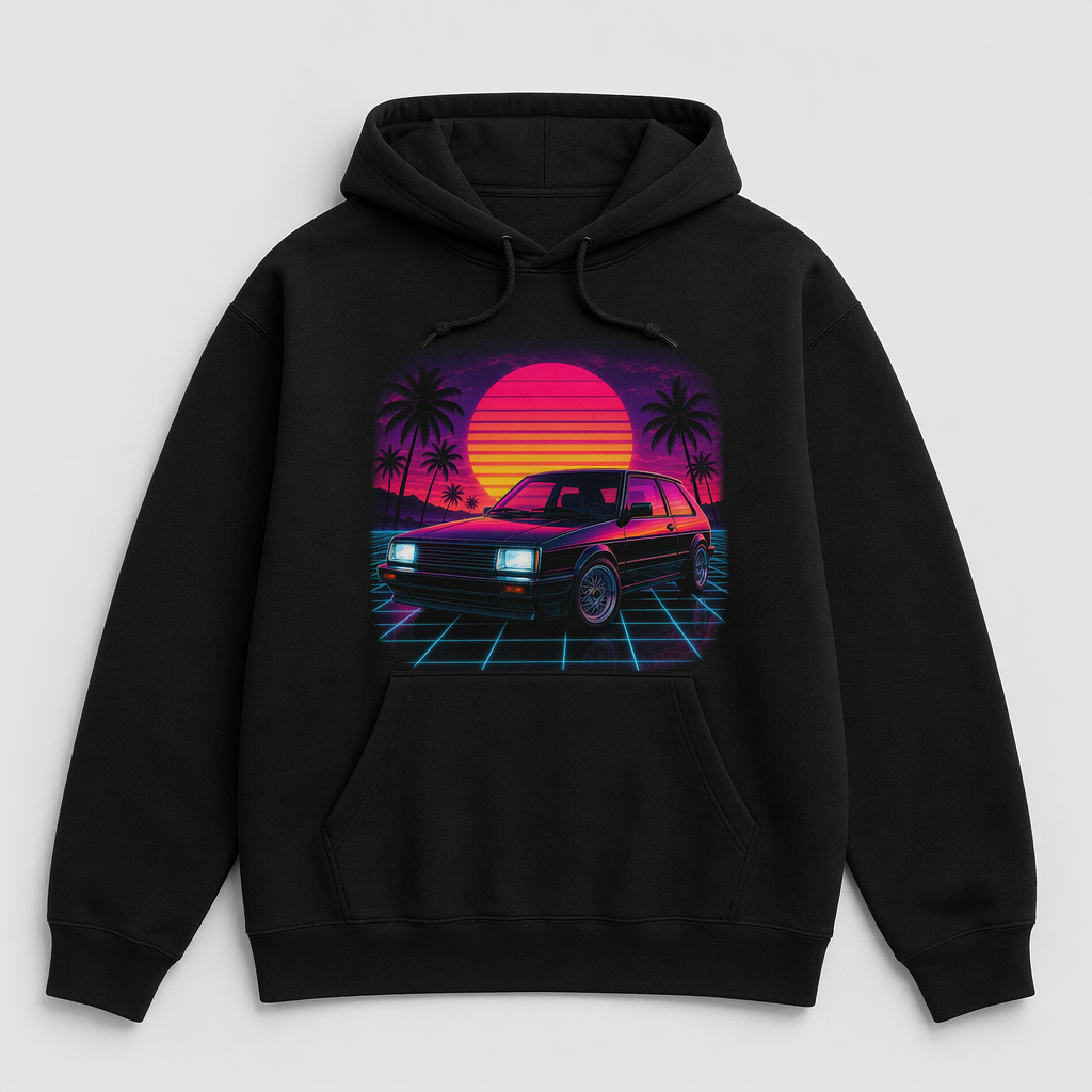 STAY SHIFTED — Sunset Run Hoodie
